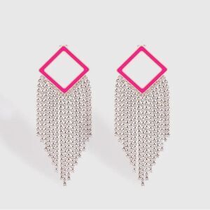 Tassel drop earrings N1163